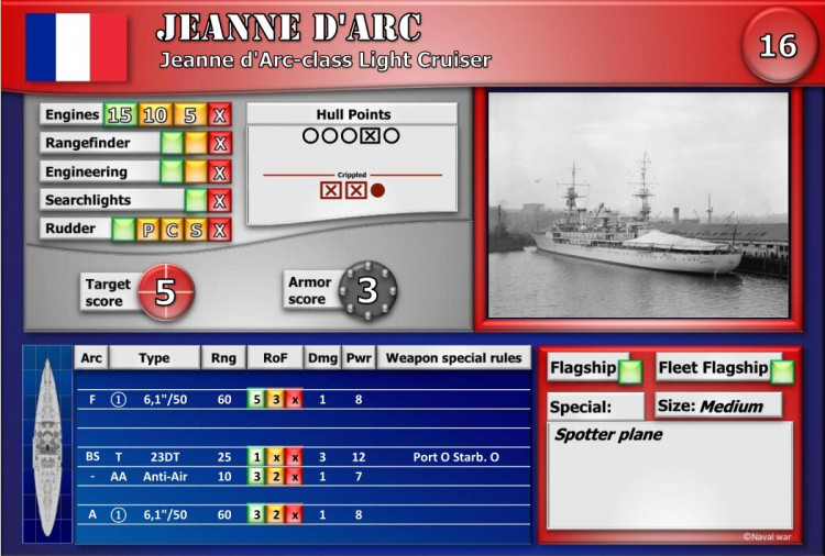 Jeanne d'Arc-class Light Cruiser